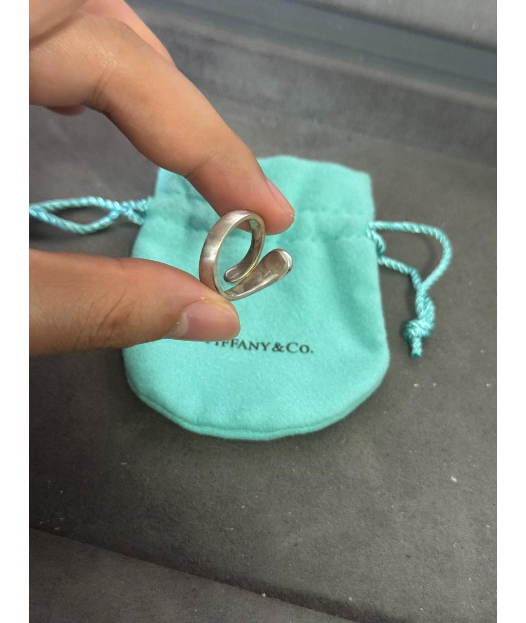 TIFFANY&CO Серебряное серебряное кольцо, фото 4