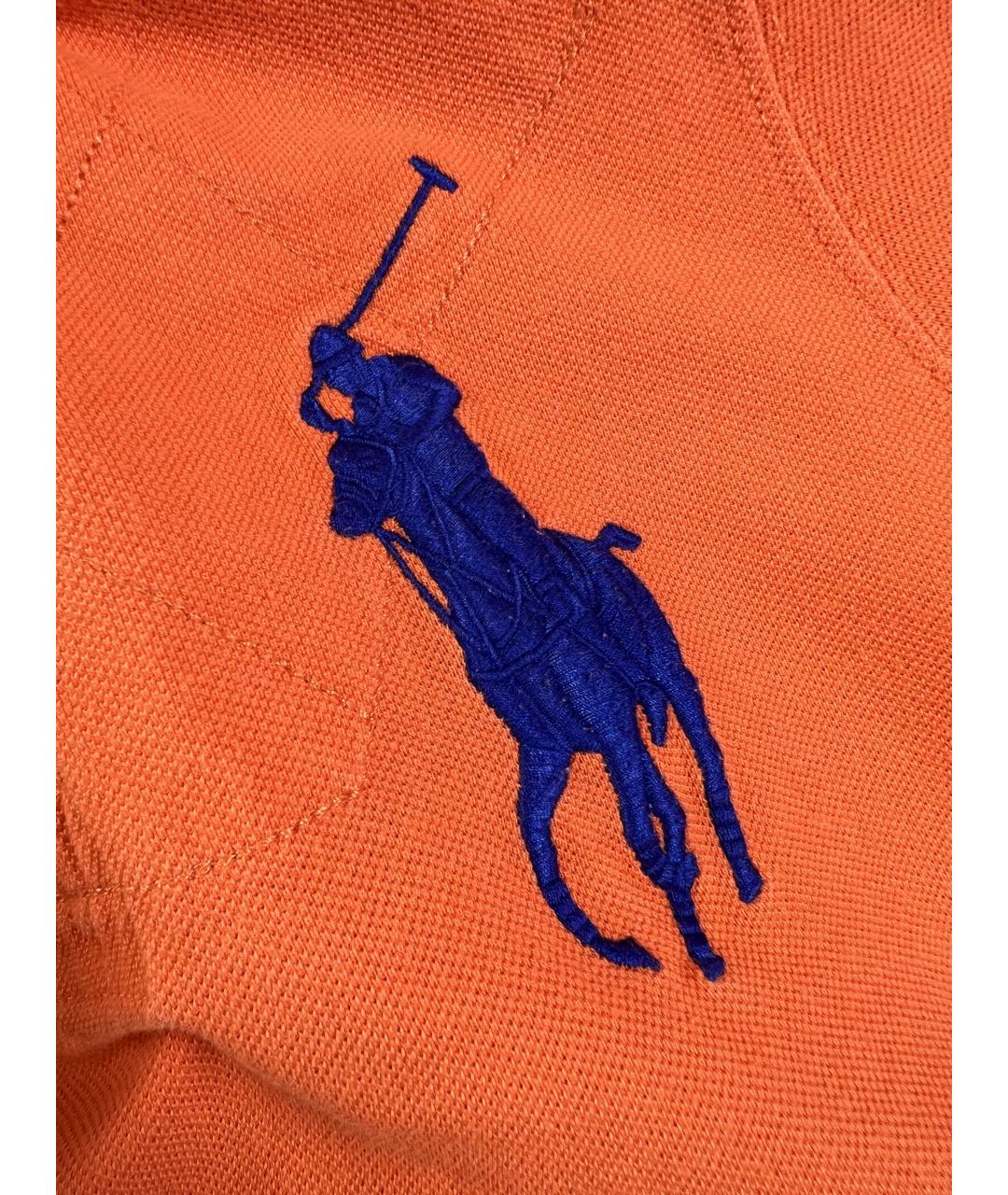 RALPH LAUREN Хлопковое поло с коротким рукавом, фото 2