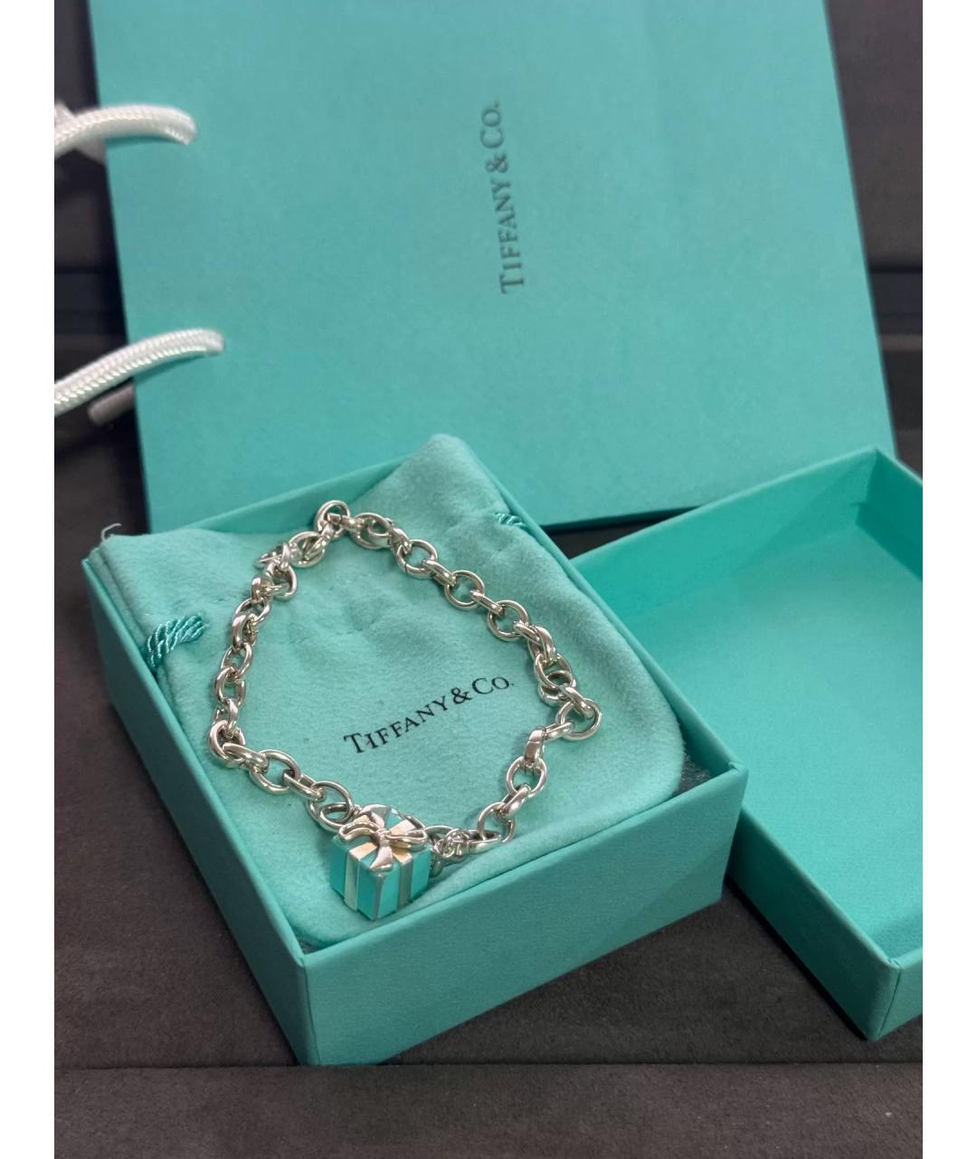 TIFFANY&CO Серебряный серебряный браслет, фото 10
