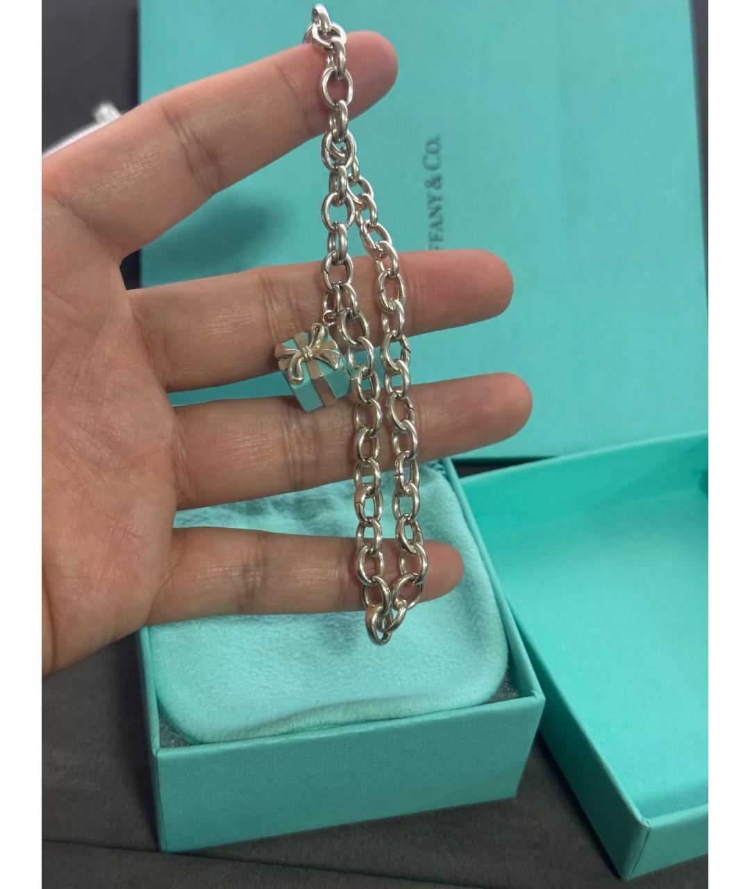 TIFFANY&CO Серебряный серебряный браслет, фото 7