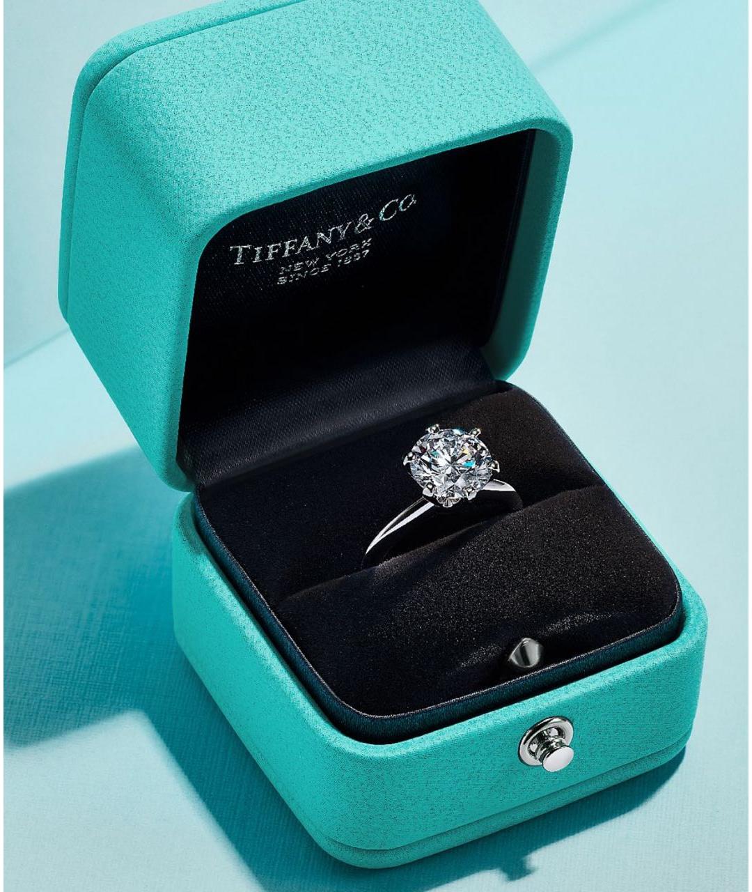 TIFFANY&CO Серебряное платиновое кольцо, фото 3