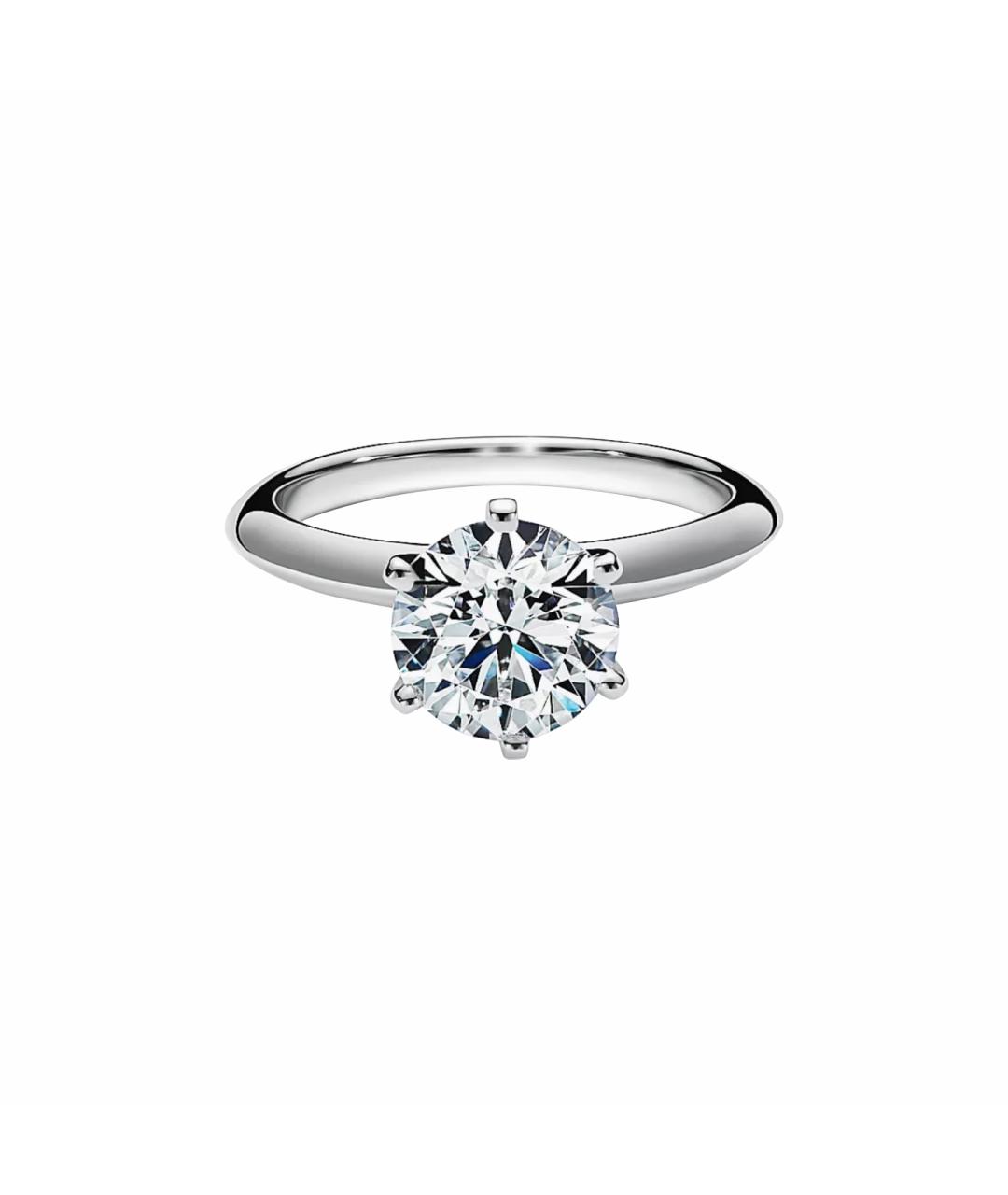 TIFFANY&CO Серебряное платиновое кольцо, фото 1