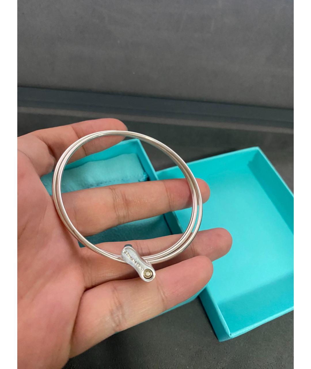 TIFFANY&CO Серебряный серебряный браслет, фото 6