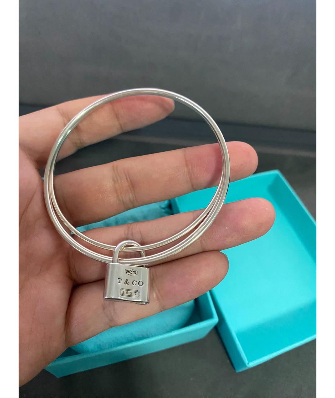 TIFFANY&CO Серебряный серебряный браслет, фото 5