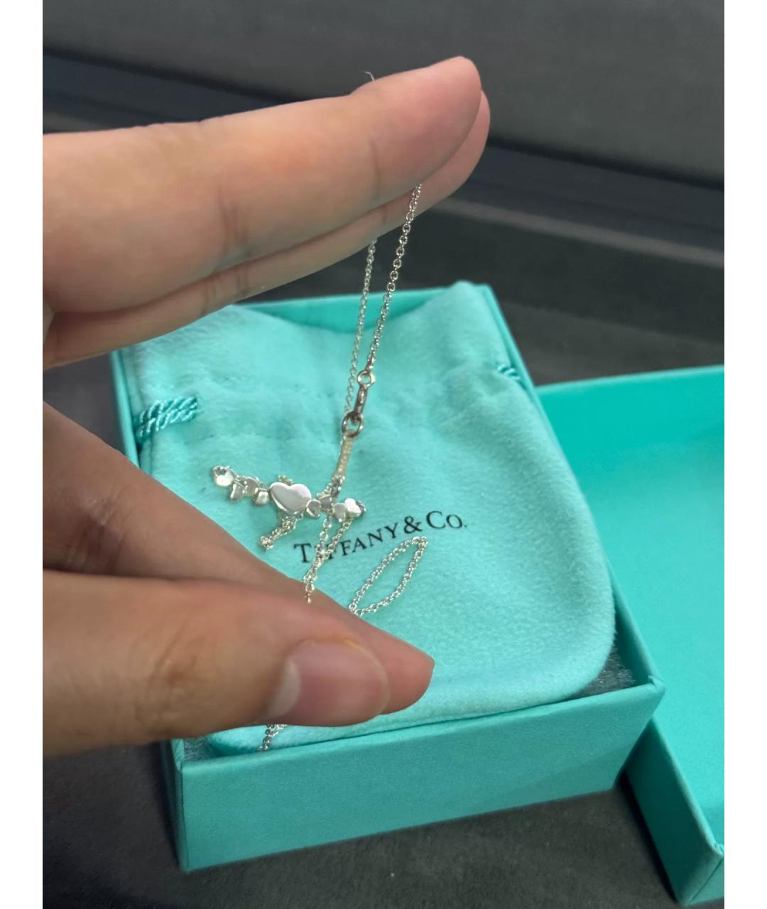 TIFFANY&CO Серебряная серебряная подвеска, фото 7