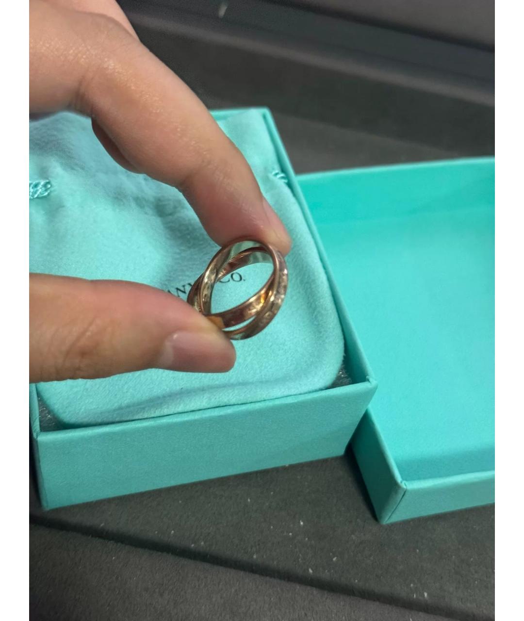 TIFFANY&CO Розовое кольцо из розового золота, фото 4