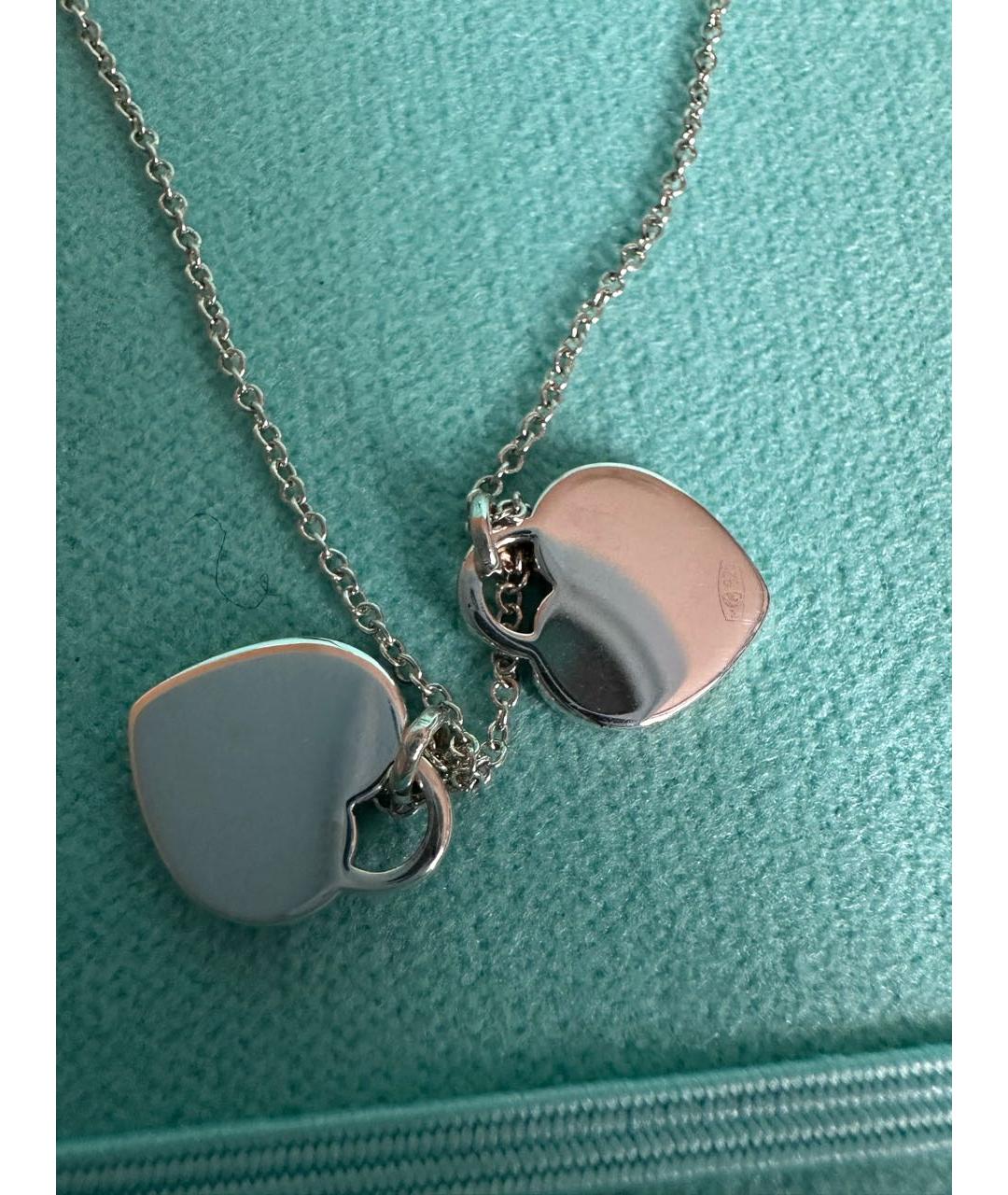 TIFFANY&CO Красное серебряное колье, фото 6