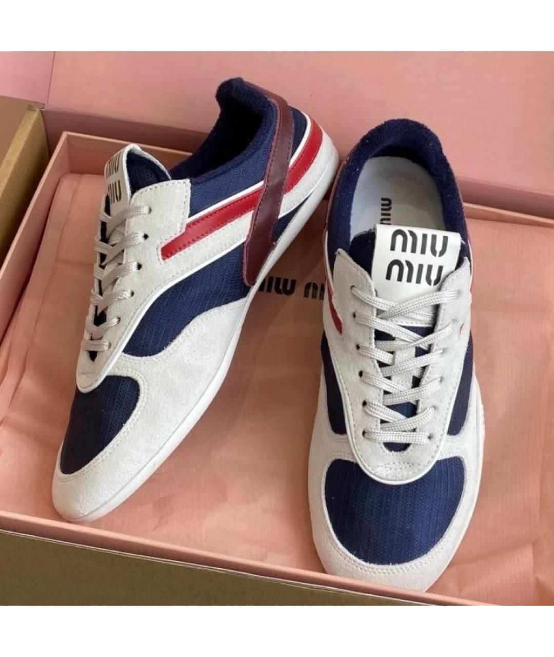 MIU MIU Мульти кеды, фото 7