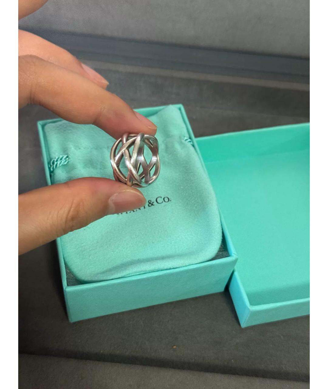 TIFFANY&CO Серебряное серебряное кольцо, фото 5