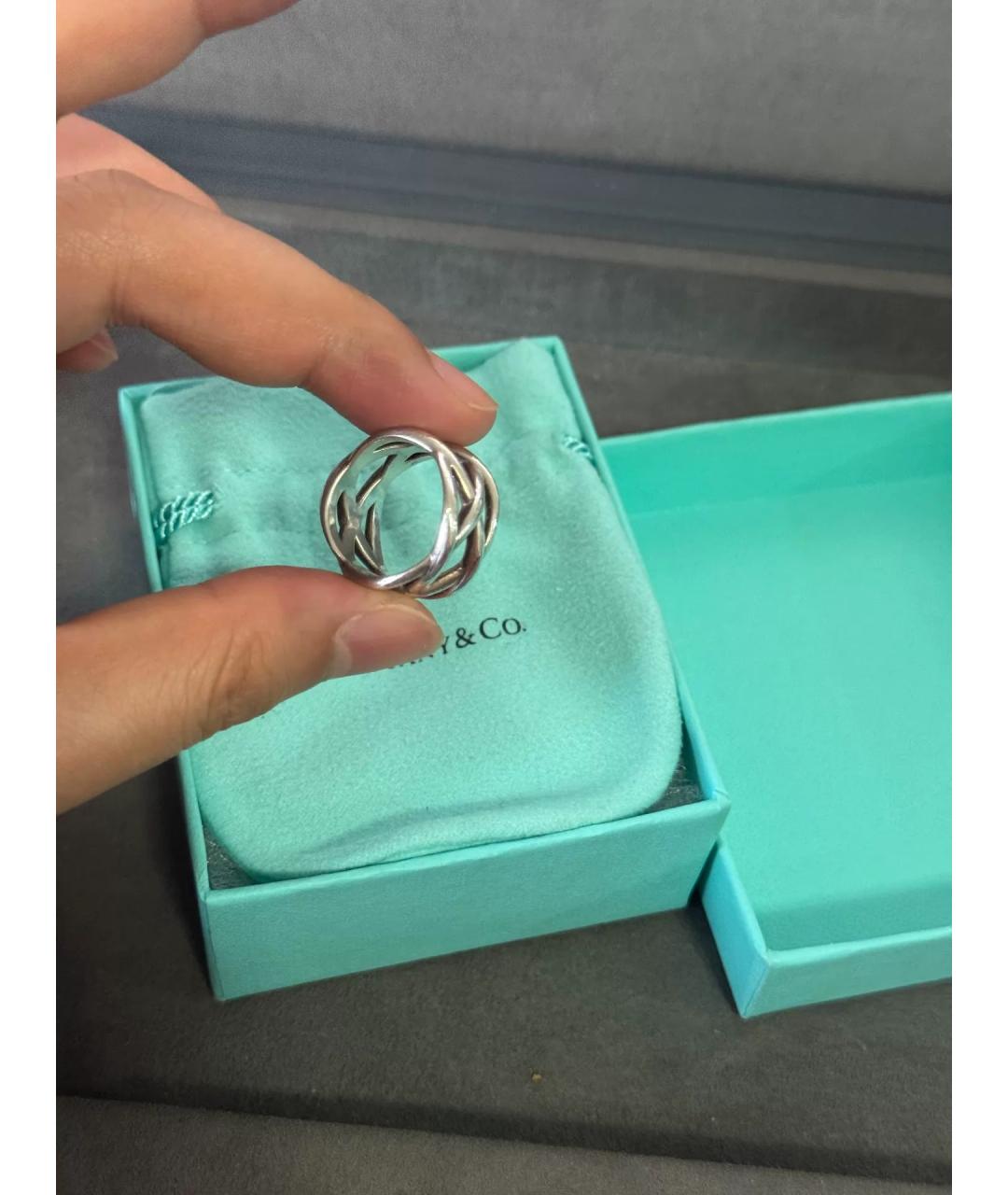 TIFFANY&CO Серебряное серебряное кольцо, фото 4