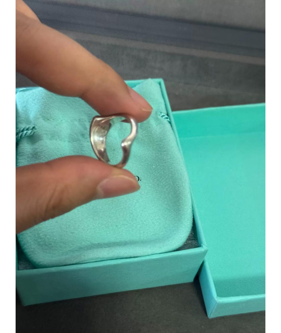 TIFFANY&CO Серебряное серебряное кольцо, фото 4
