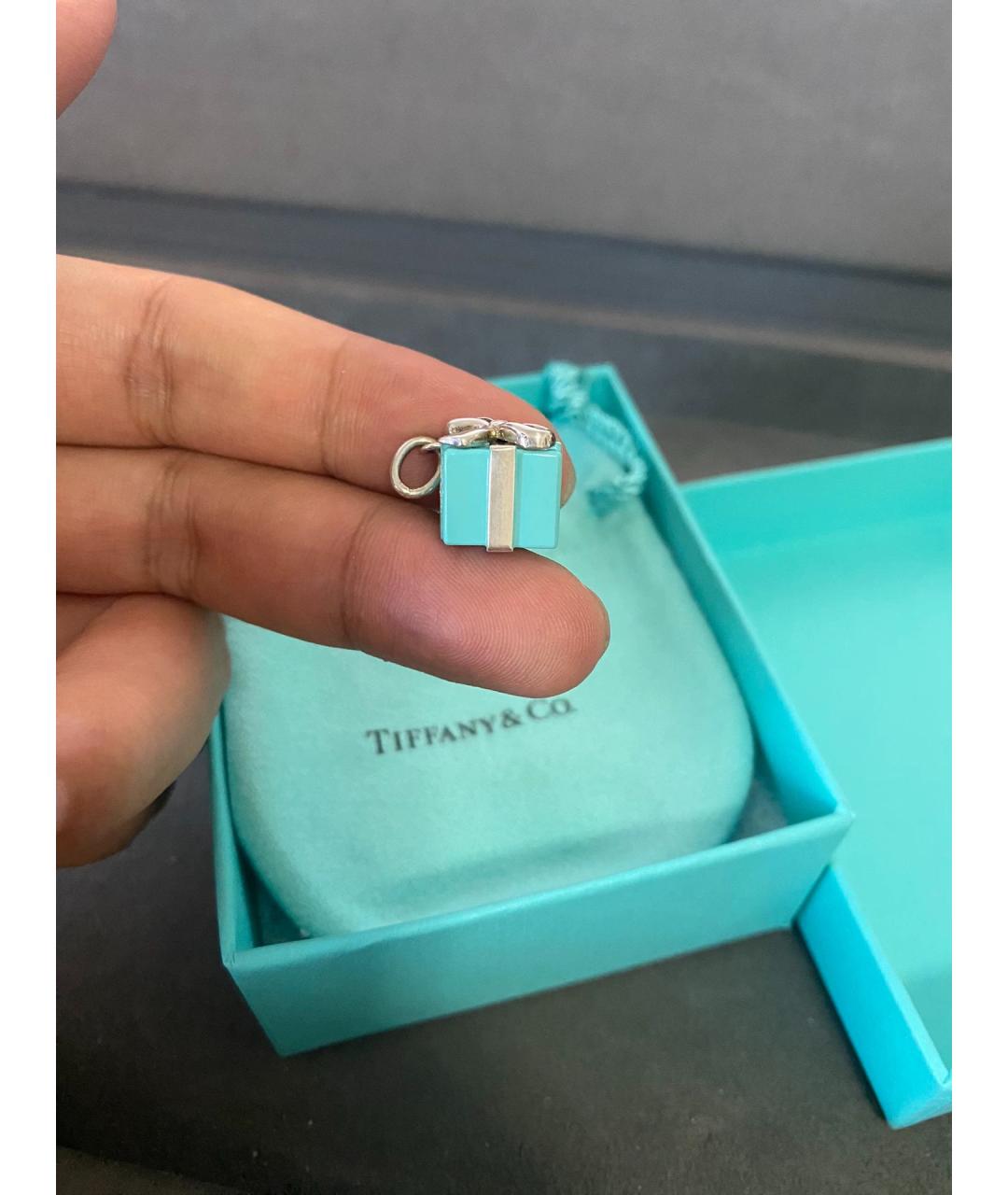 TIFFANY&CO Серебряная серебряная подвеска, фото 4