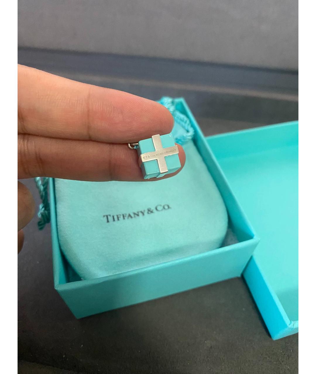 TIFFANY&CO Серебряная серебряная подвеска, фото 7