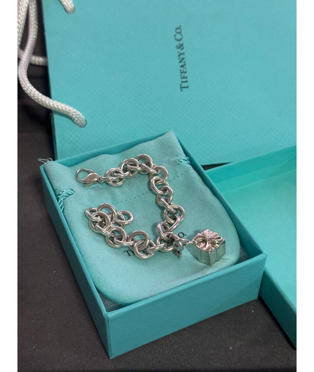 TIFFANY&CO Серебряный серебряный браслет, фото 2
