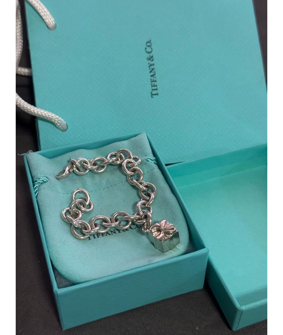 TIFFANY&CO Серебряный серебряный браслет, фото 6