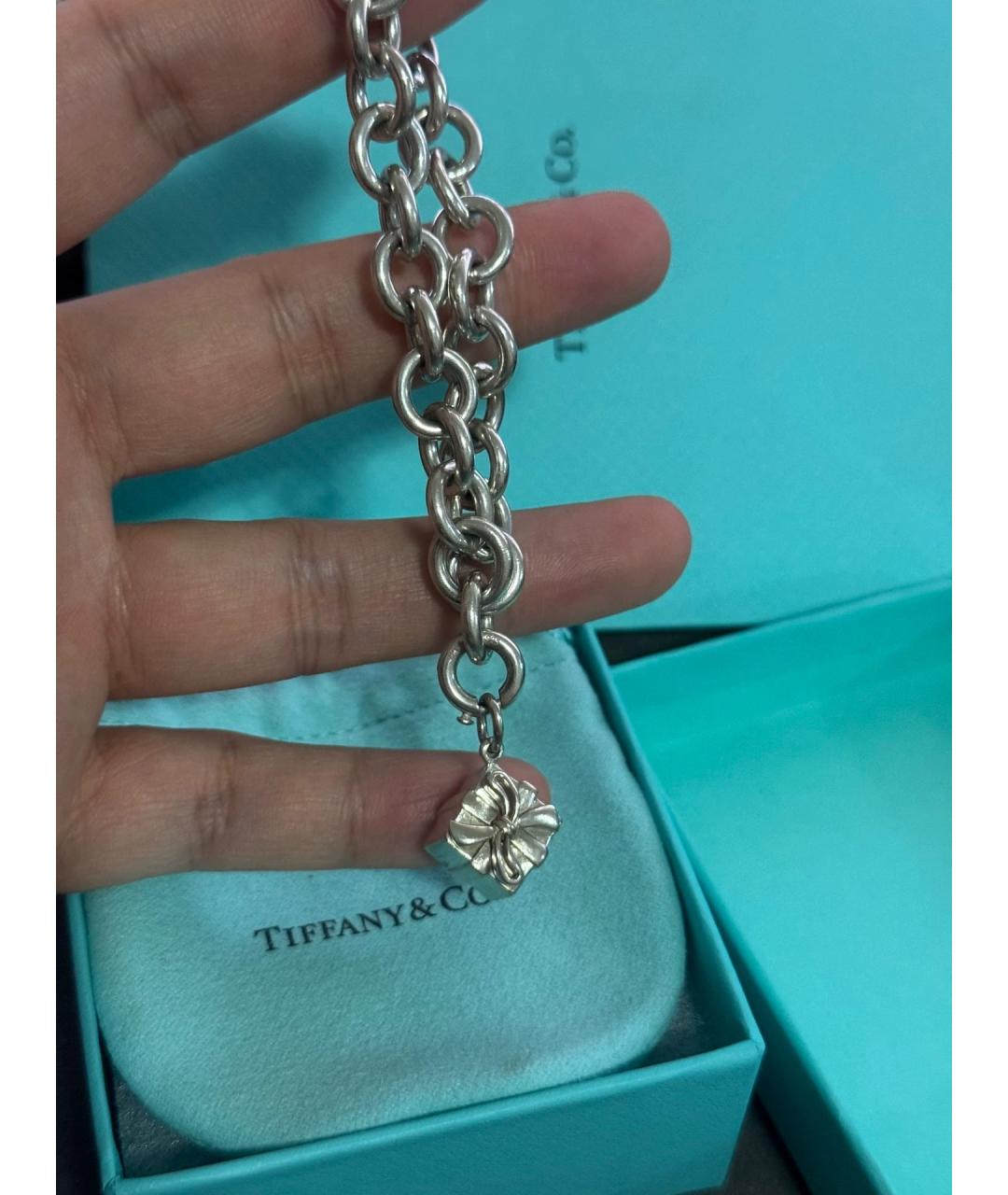 TIFFANY&CO Серебряный серебряный браслет, фото 3