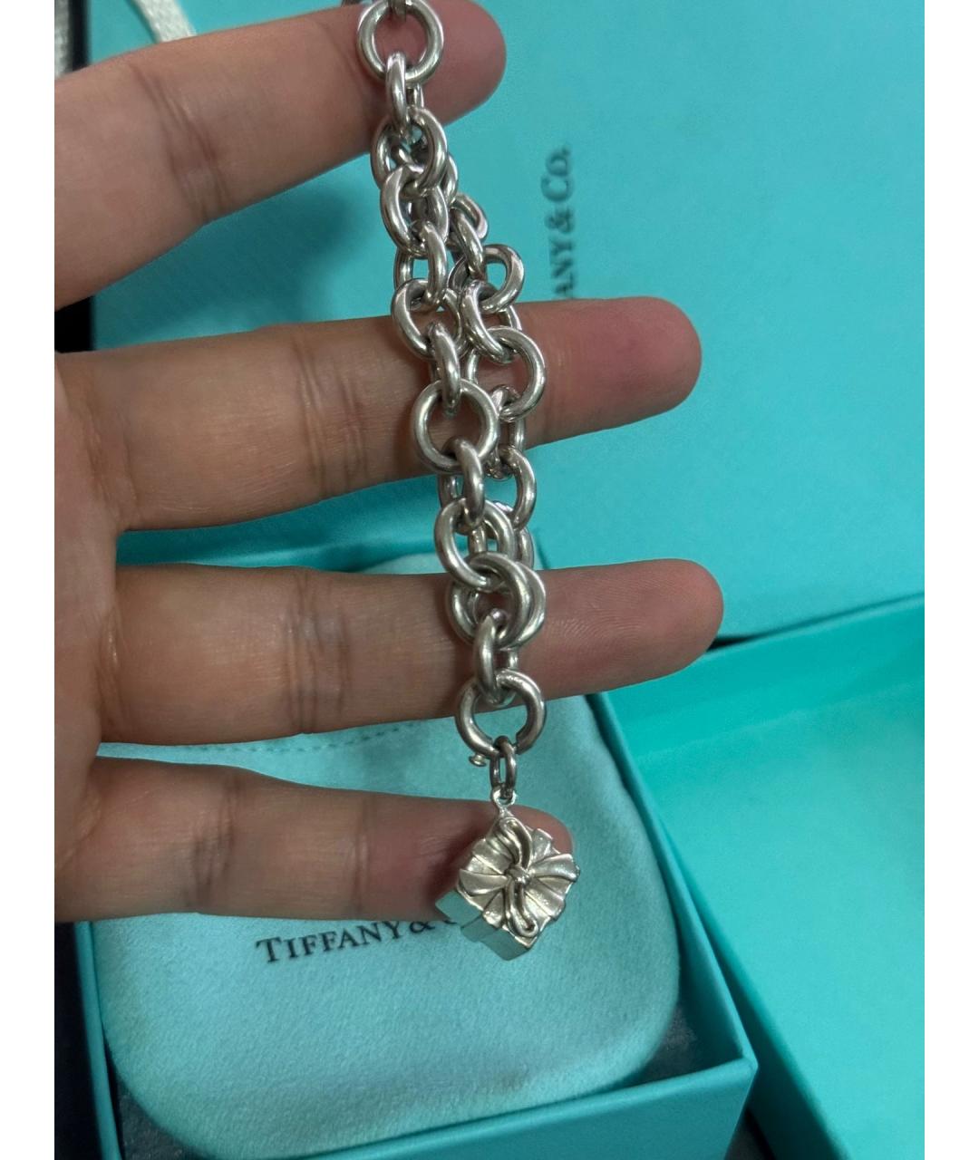 TIFFANY&CO Серебряный серебряный браслет, фото 4