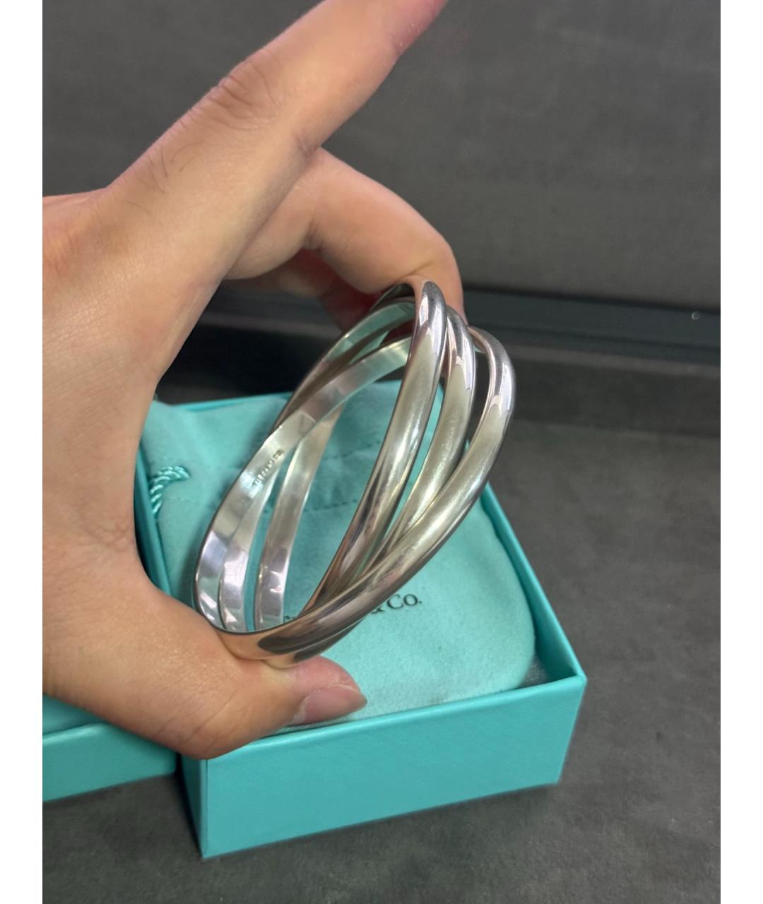 TIFFANY&CO Серебряный серебряный браслет, фото 2