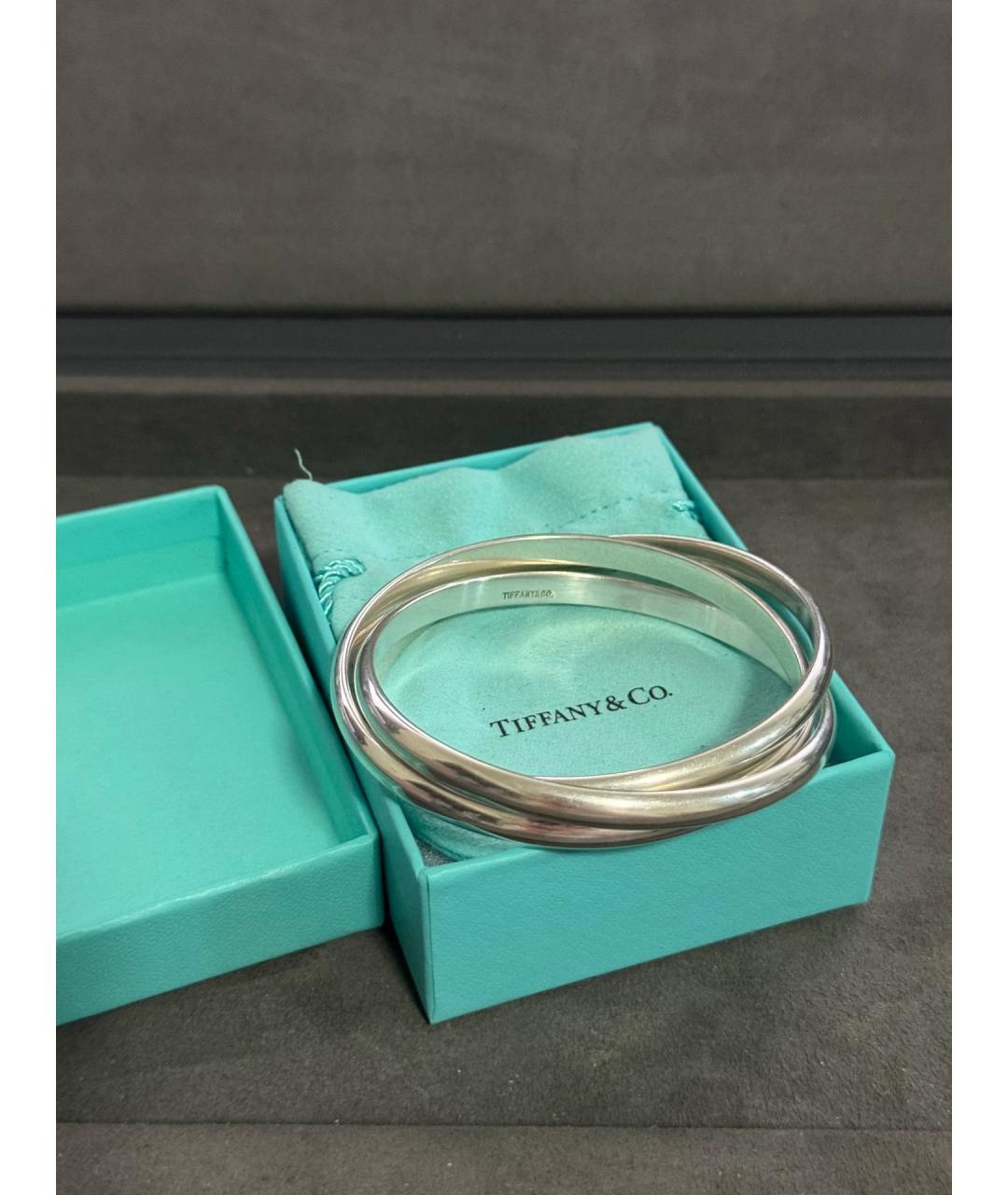 TIFFANY&CO Серебряный серебряный браслет, фото 8