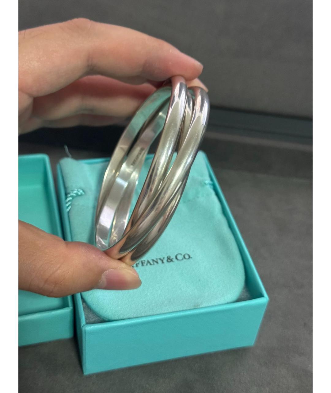 TIFFANY&CO Серебряный серебряный браслет, фото 6