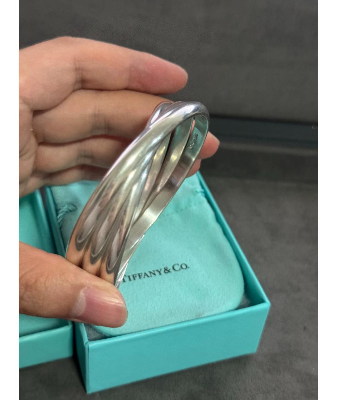 TIFFANY&CO Серебряный серебряный браслет, фото 5