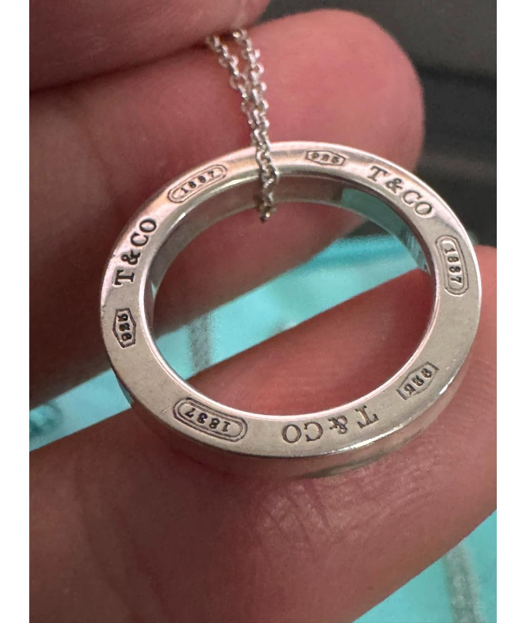 TIFFANY&CO Серебряная серебряная подвеска, фото 3