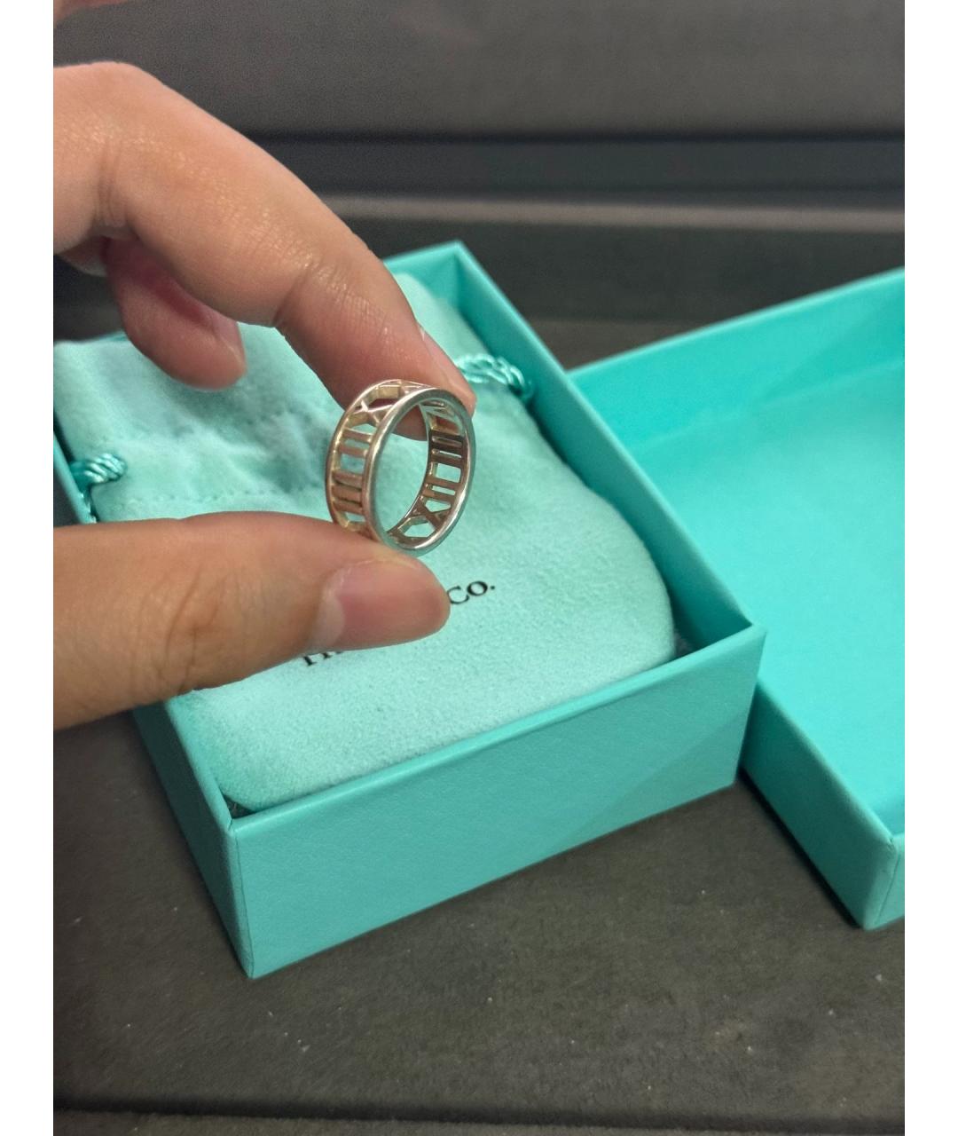 TIFFANY&CO Серебряное серебряное кольцо, фото 4