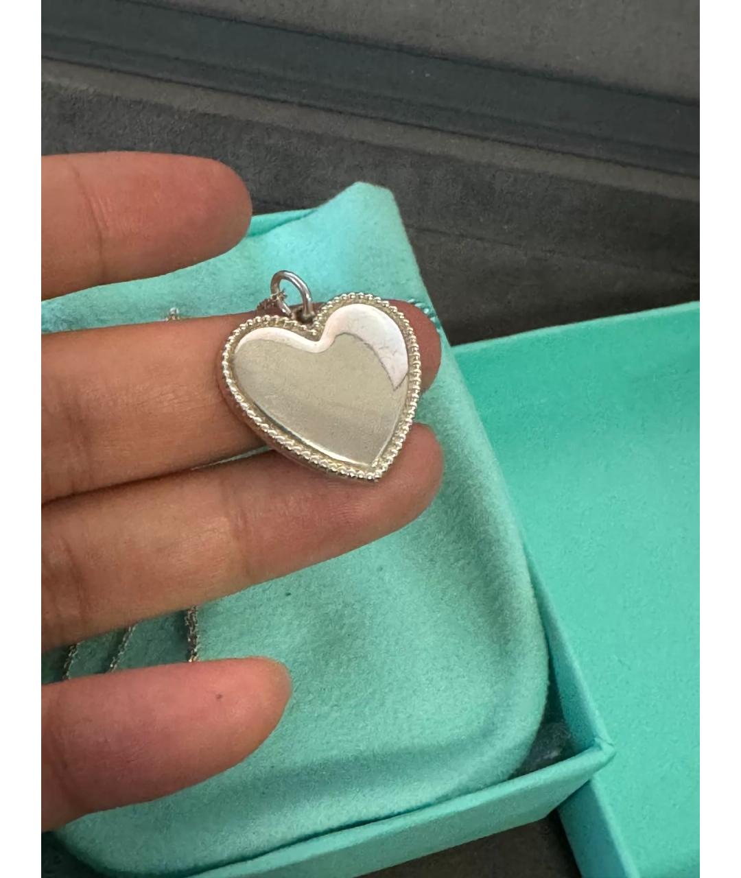 TIFFANY&CO Серебряная серебряная подвеска, фото 5