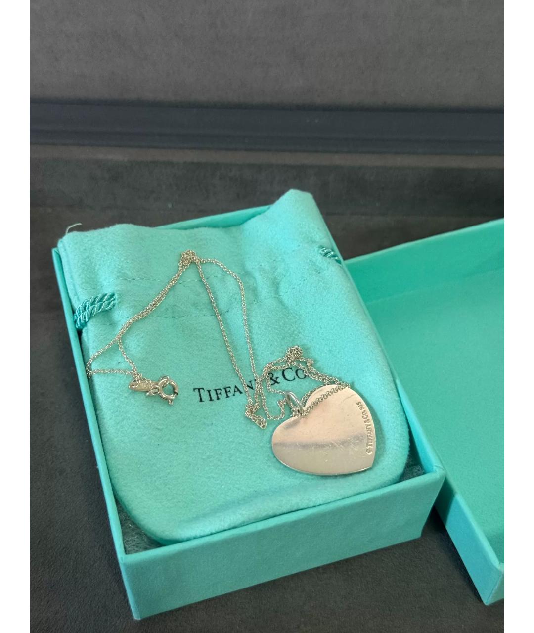 TIFFANY&CO Серебряная серебряная подвеска, фото 2