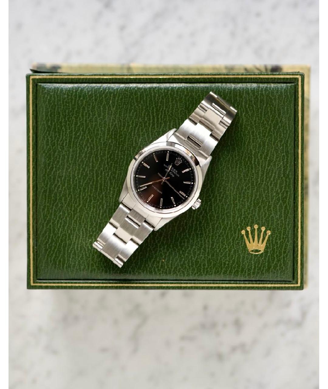 ROLEX Черные часы, фото 8