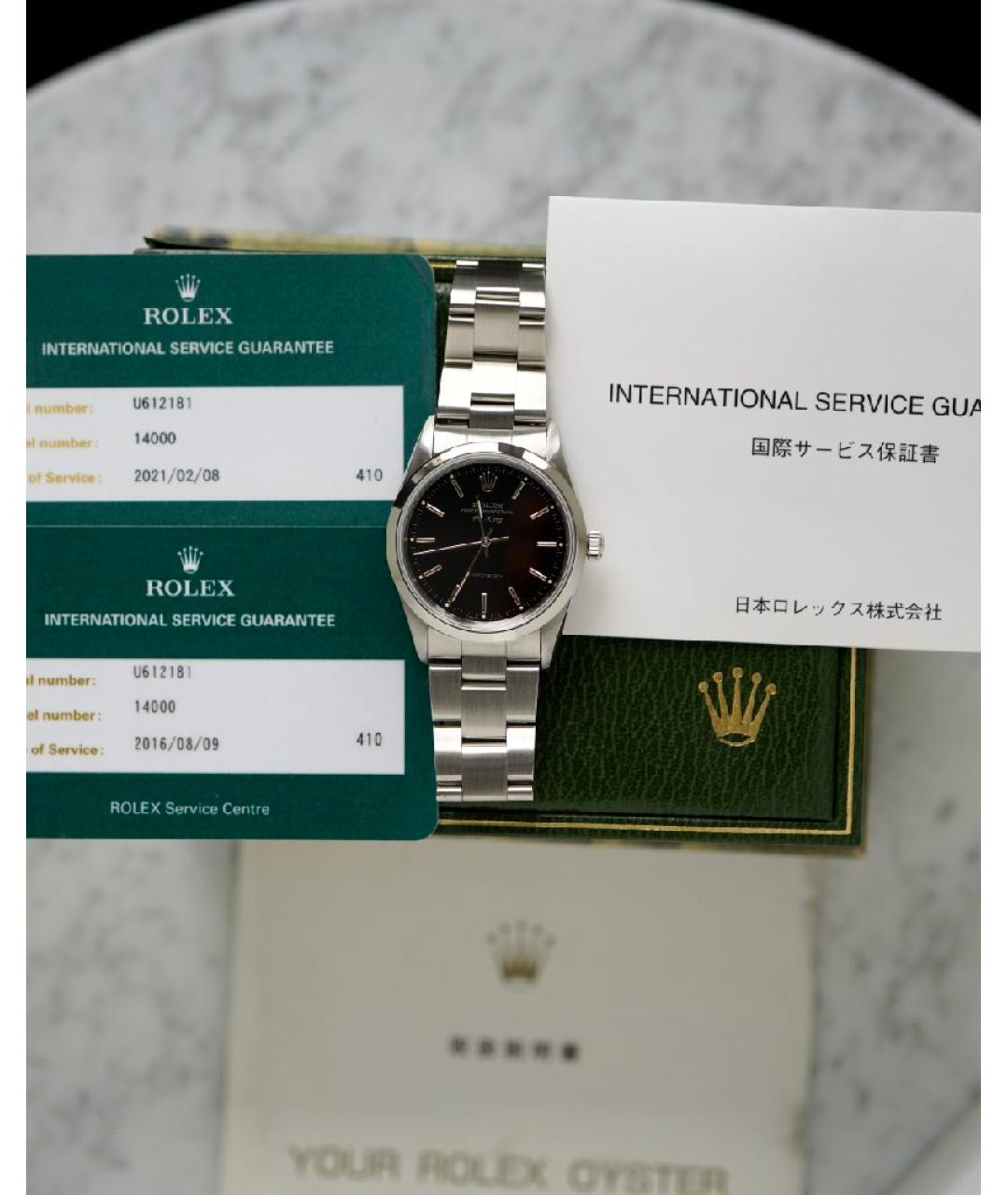 ROLEX Черные часы, фото 4