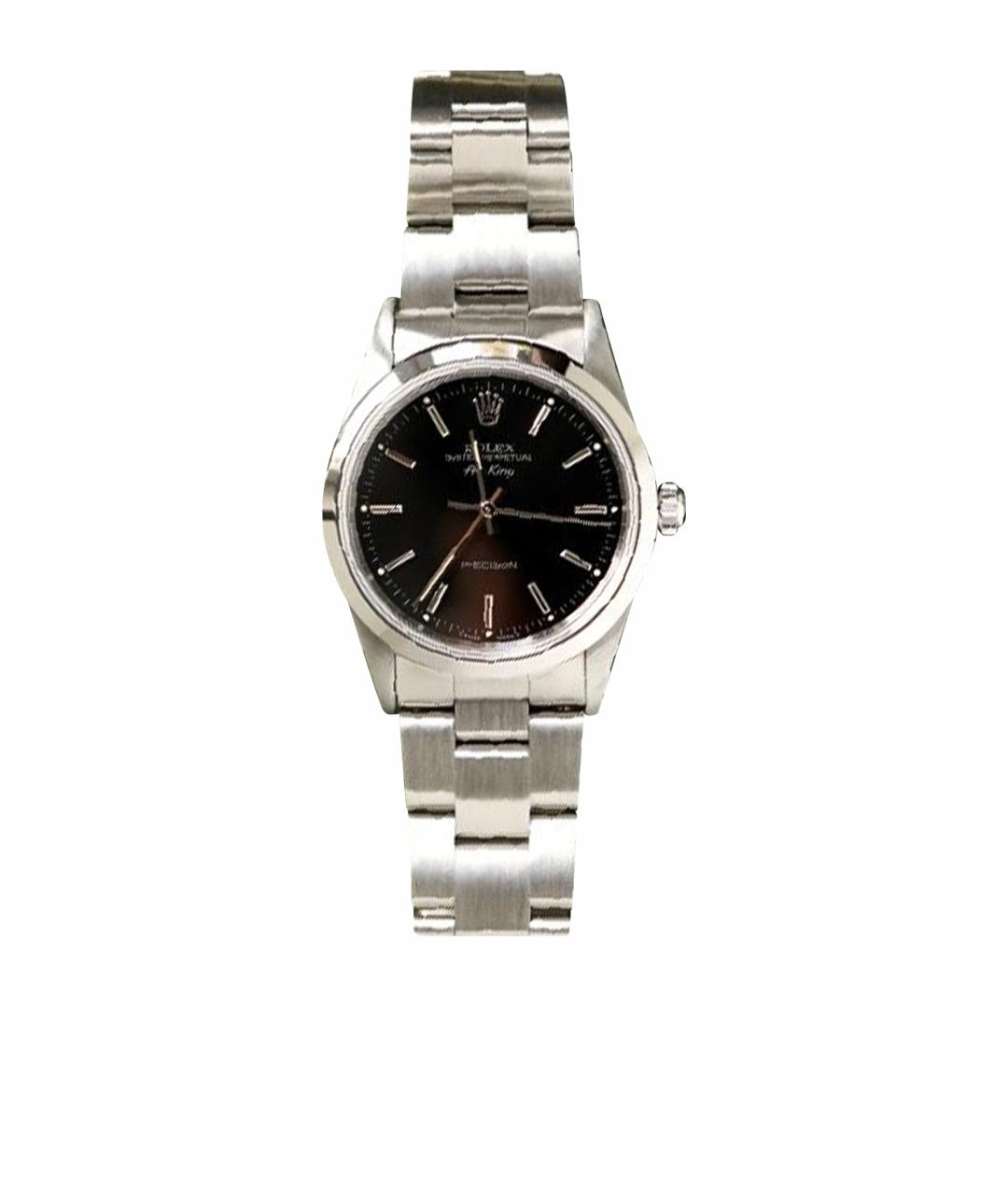 ROLEX Черные часы, фото 1