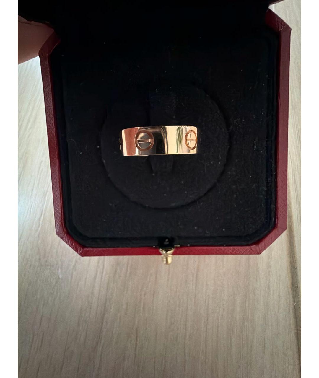 CARTIER Кольцо из розового золота, фото 3