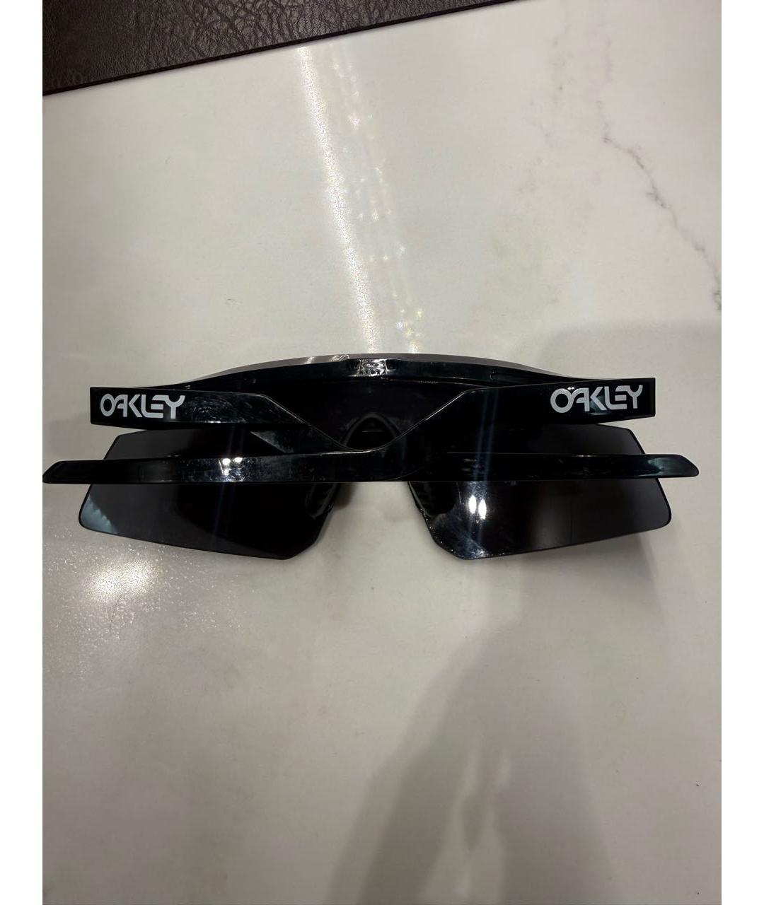 OAKLEY Черные пластиковые солнцезащитные очки, фото 2