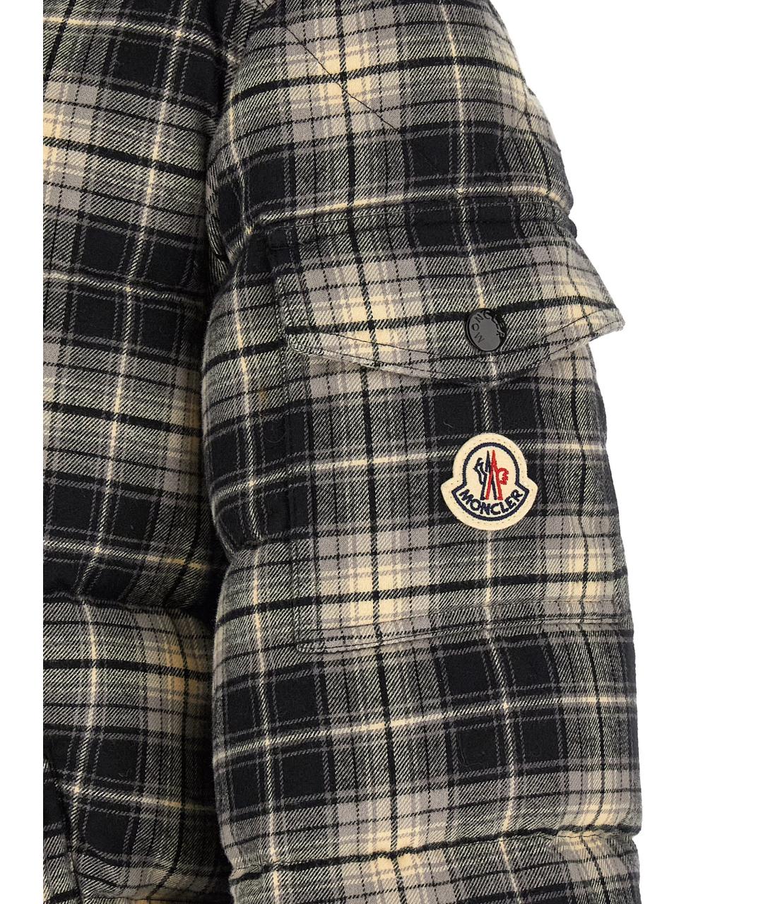 MONCLER Мульти хлопковый пуховик, фото 6