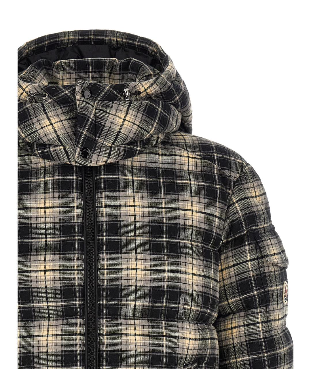 MONCLER Мульти хлопковый пуховик, фото 4