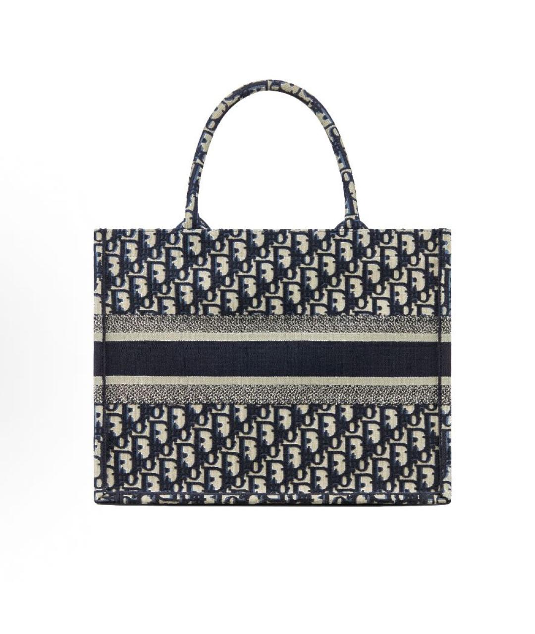 CHRISTIAN DIOR Синяя сумка тоут, фото 3