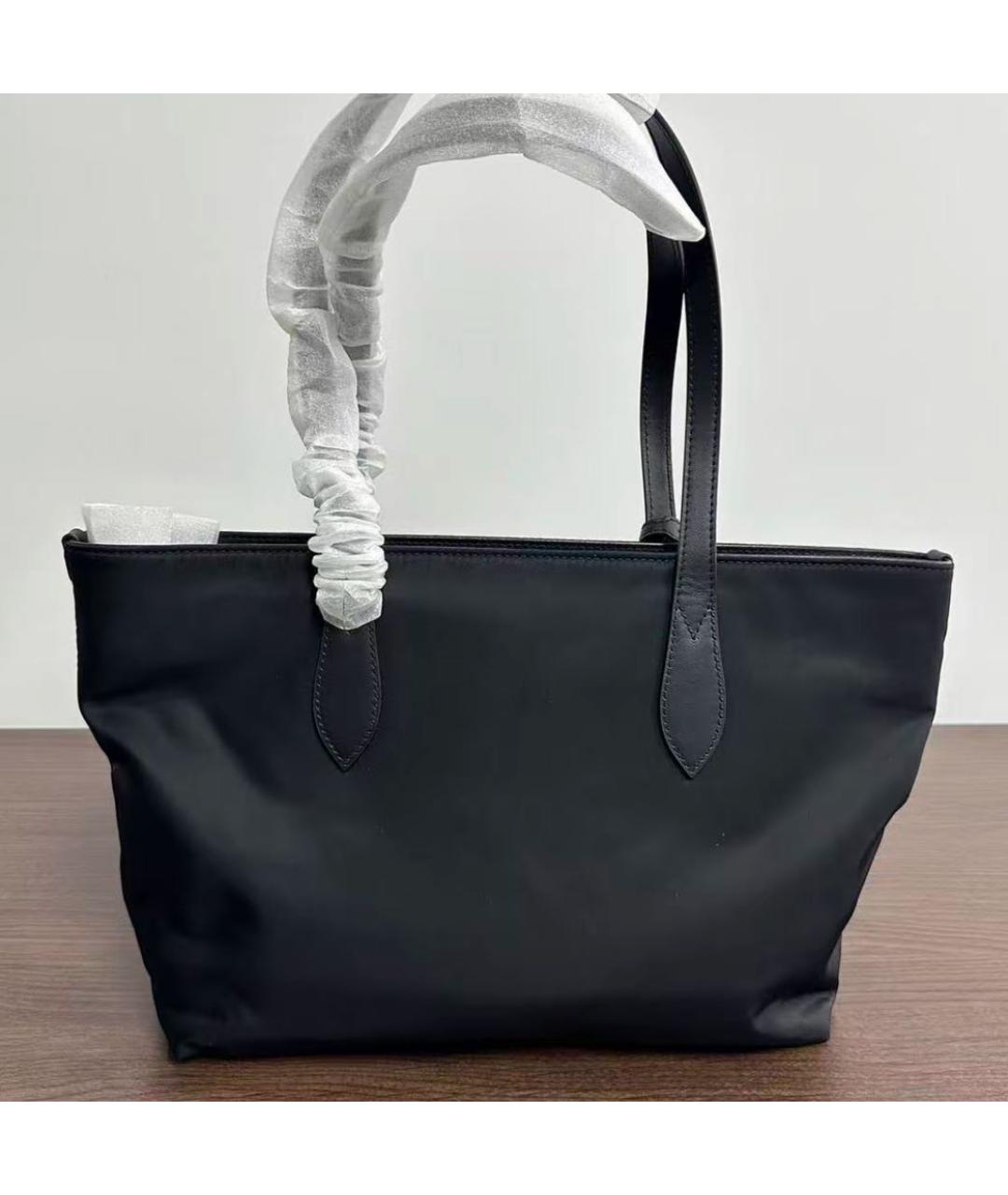 BURBERRY Черная сумка тоут, фото 5