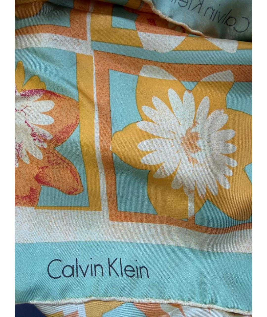 CALVIN KLEIN Шелковый платок, фото 3