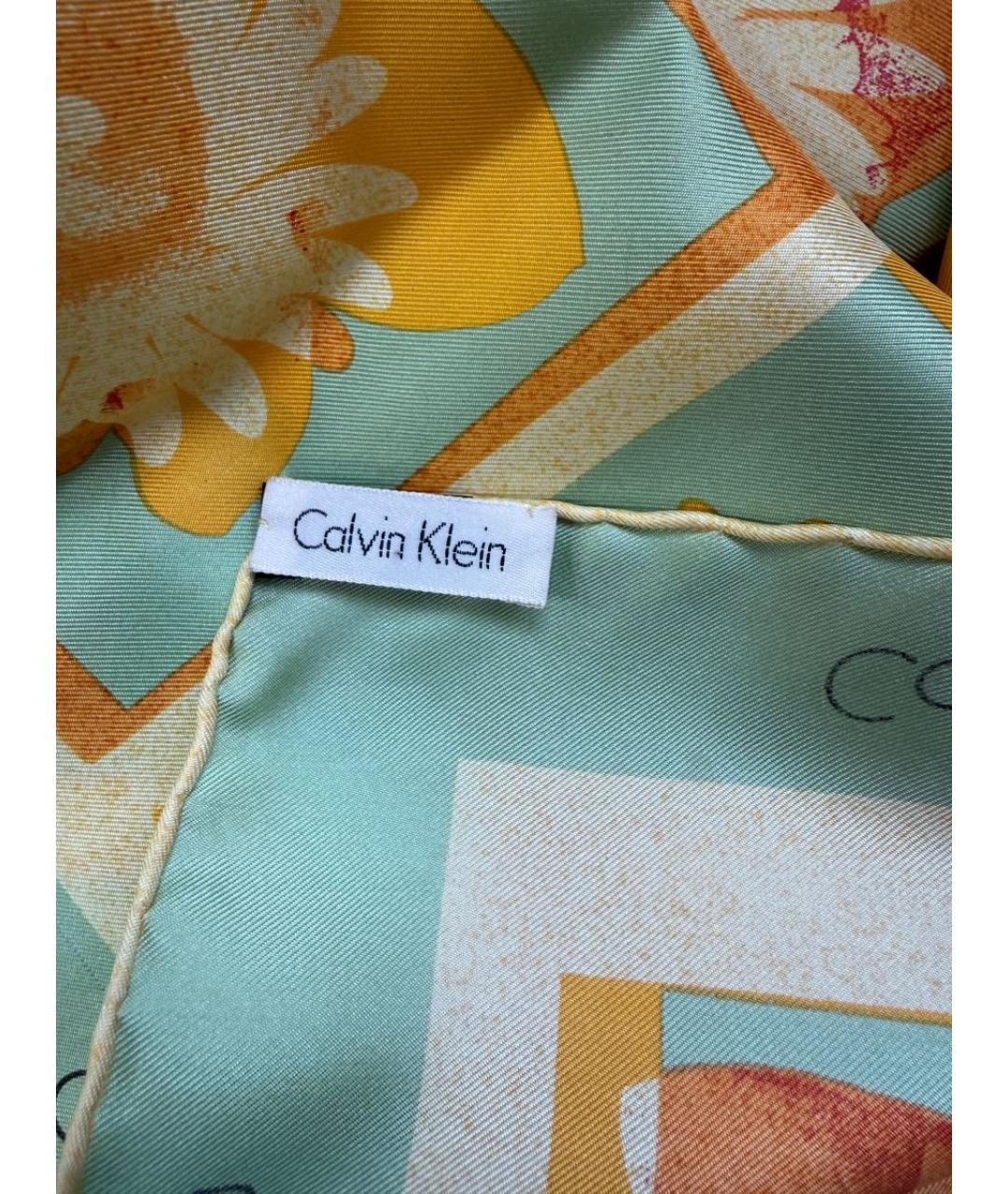 CALVIN KLEIN Шелковый платок, фото 4