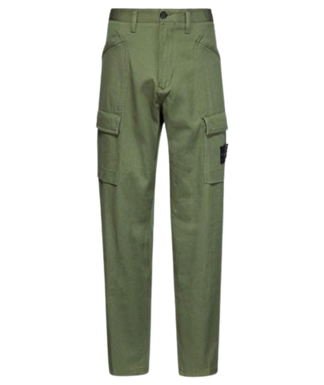 STONE ISLAND Серые брюки чинос, фото 1