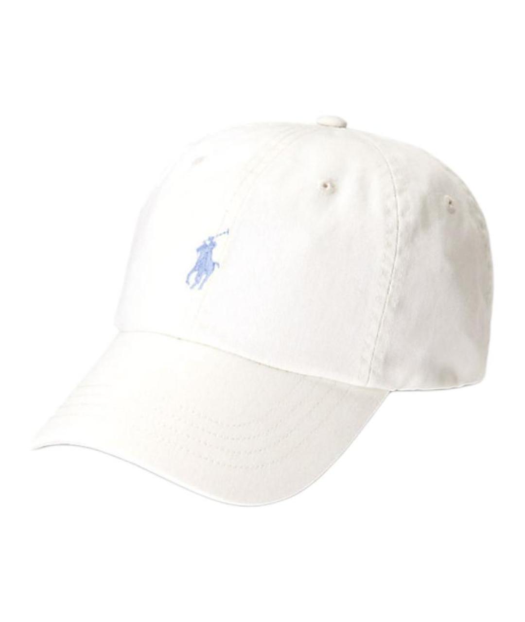 POLO RALPH LAUREN Белая кепка, фото 1