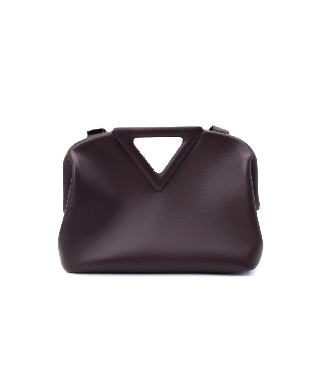 BOTTEGA VENETA Фиолетовая кожаная сумка через плечо, фото 8