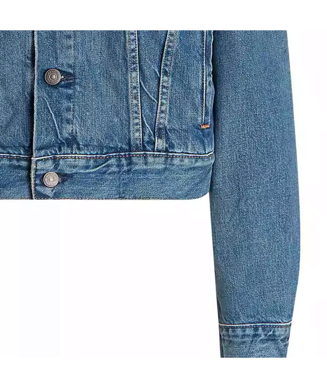 POLO RALPH LAUREN Синяя деним куртка, фото 2