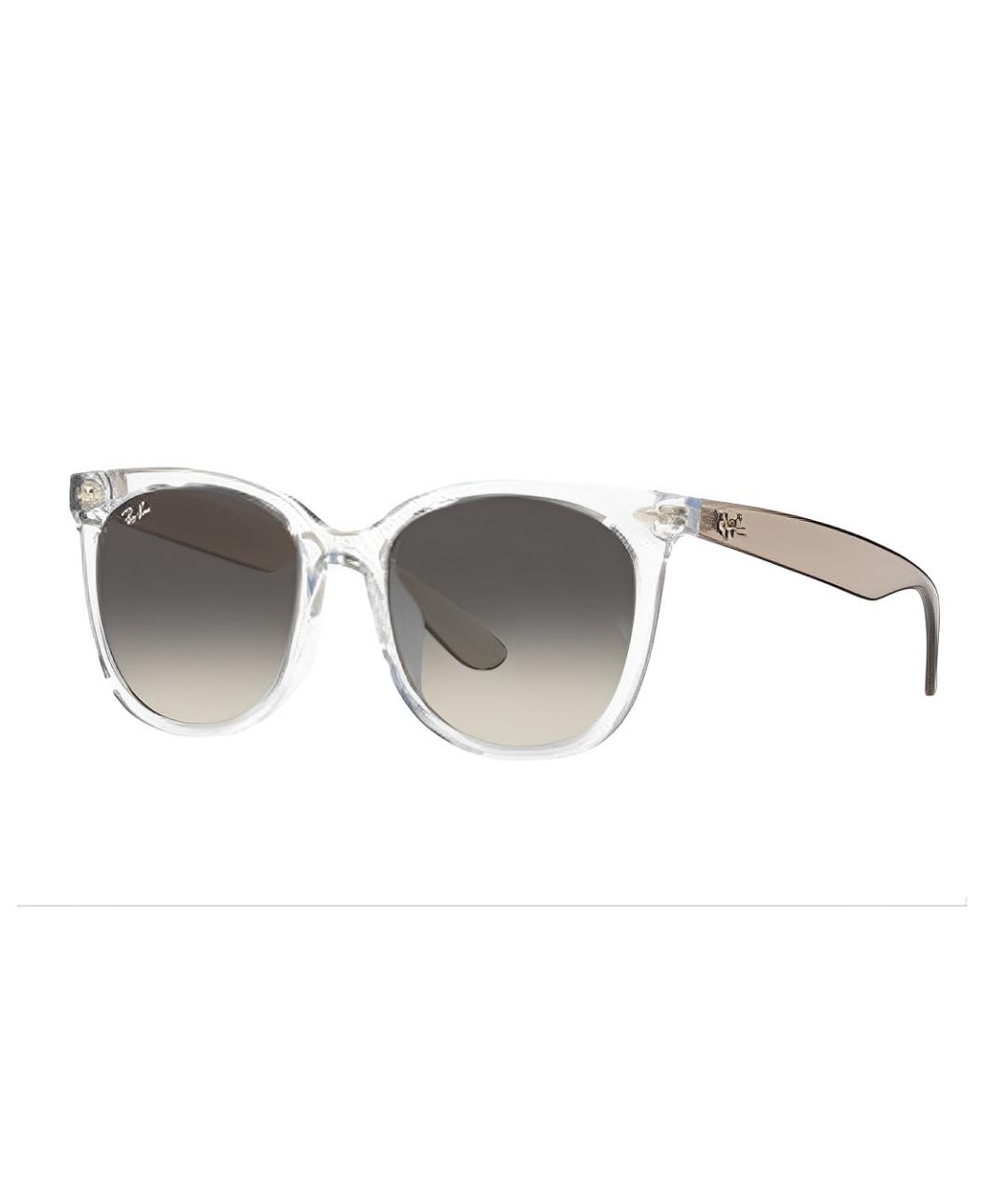 RAY BAN Серые пластиковые солнцезащитные очки, фото 2