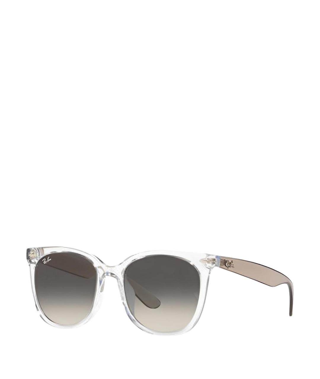 RAY BAN Серые пластиковые солнцезащитные очки, фото 1