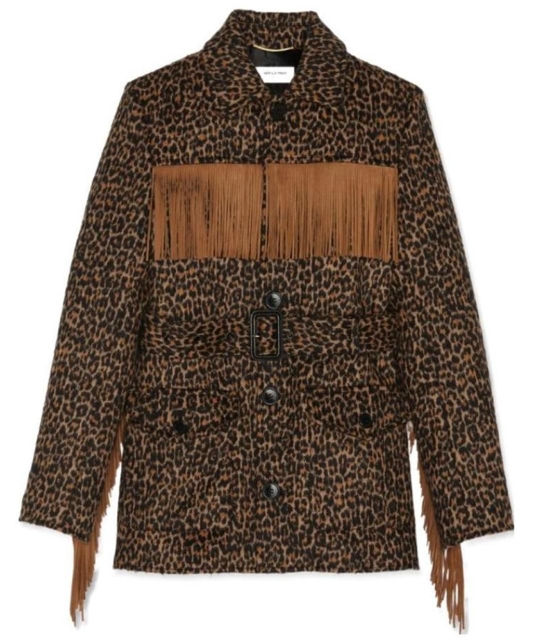 SAINT LAURENT Мульти шерстяная куртка, фото 1