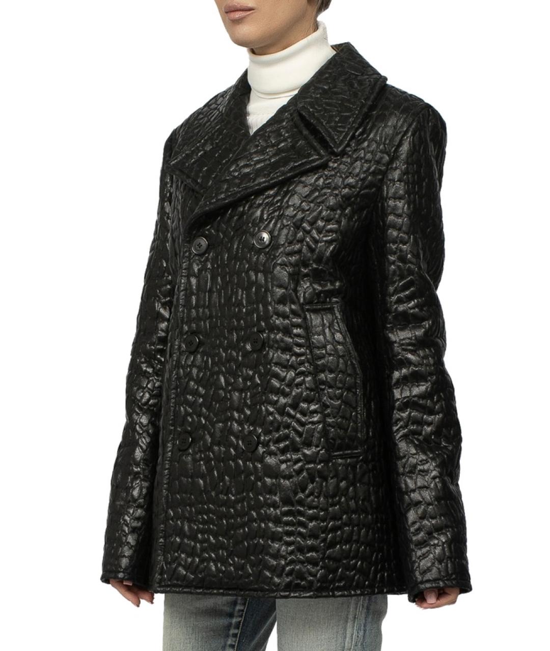 SAINT LAURENT Черная полиэстеровая куртка, фото 2