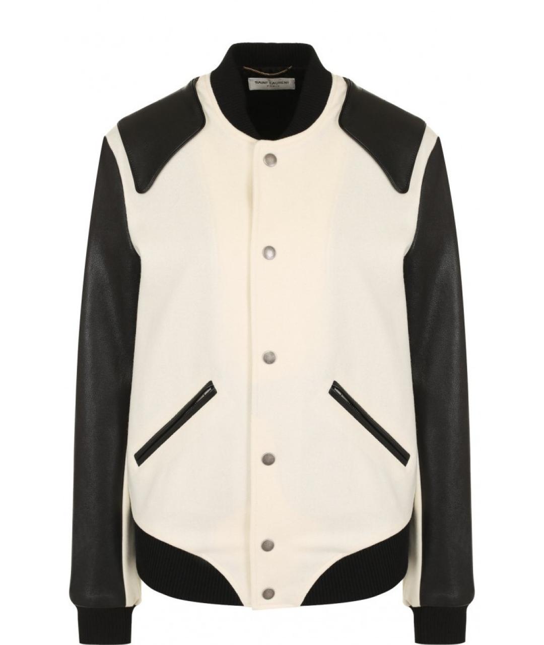 SAINT LAURENT Мульти шерстяная куртка, фото 1