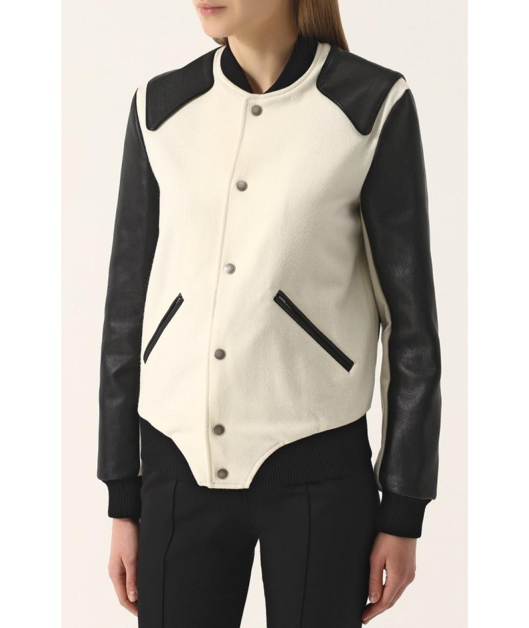 SAINT LAURENT Мульти шерстяная куртка, фото 2